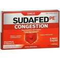 thumbnail image 2 of SUDAFED PE Congestion Maximum Strength Non-Drowsy Tablets 36 ea (Pack of 4), 2 of 2