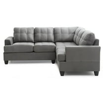 Glory Furniture Sandridge Sectional in Gray Color