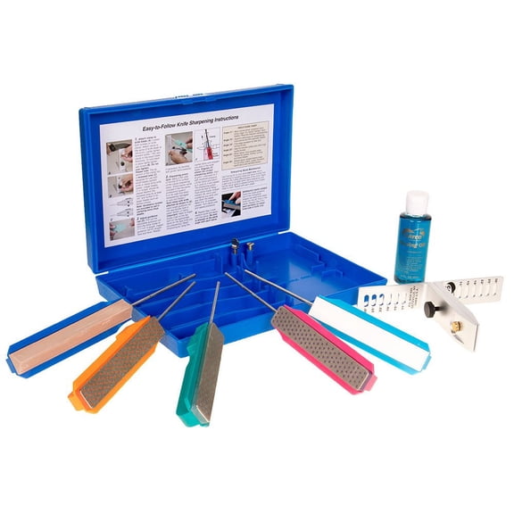 Gatco Edgemate 5-Piece Knife Diamond Sharpening System   Honing Stones