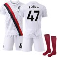 thumbnail image 5 of -26 new sports suit 17 De Bruyne club football shirt no. 9 Haaland Manchester City away shirt City away 9, 5 of 5