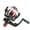 Red, variant on Front Unloading Spinning Reel 5.2:1 3BB Interchangeable Rocker 2000 Type for Fishing with 40m Line