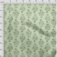 thumbnail image 4 of oneOone Cotton Poplin Light Green Fabric Watercolor Sewing Material Print Fabric By The Yard 42 Inch Wide, 4 of 4