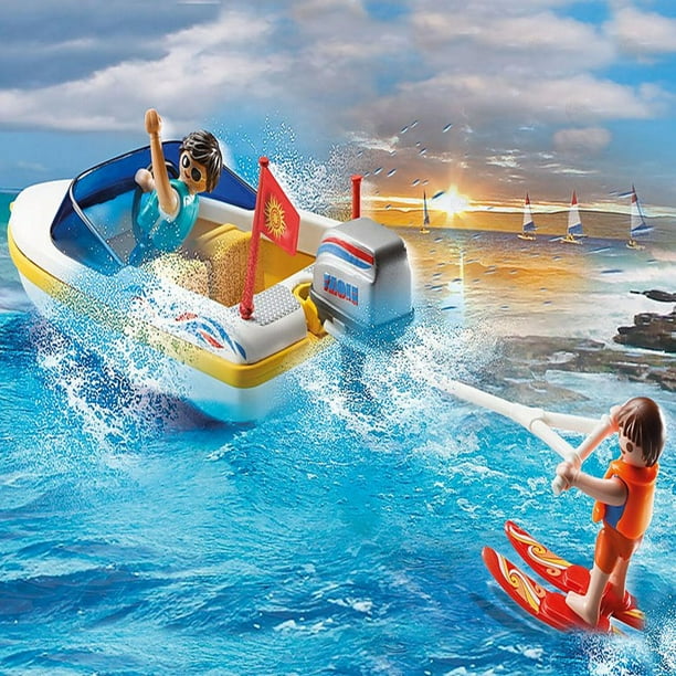 Playmobil Family Fun Coche Con Lancha Playmobil PLAYMOBIL PICK UP