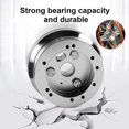 thumbnail image 3 of Durable 5/6 Hole Aluminum Alloy Car Steering Wheel Polished Hub Adapter -, 3 of 4