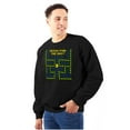 thumbnail image 3 of PACMAN St Paddys Irish For The Day Sweatshirt for Men or Women Brisco Brands S, 3 of 6