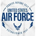 thumbnail image 2 of US Air Force Service Before Self Toddler Boy Girl T Shirt Infant Toddler Brisco Brands 5T, 2 of 6
