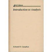 Introduction to Analysis [Hardcover - Used]