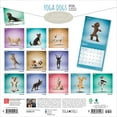 thumbnail image 2 of Yoga Dogs OFFICIAL | 2026 12x24" (Hanging) Square Wall Calendar | Plastic-Free, 2 of 9