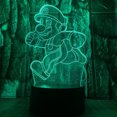 thumbnail image 1 of compatible with Tecknad Super Running Mario Bros Action Figur 3D LED Optic, 1 of 5