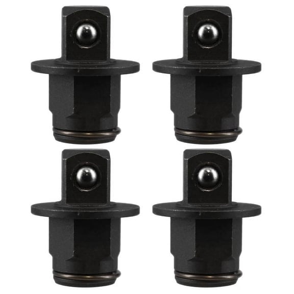 Makita 191A50-3 3/8-inch Square Drive Anvil Adapter Tool Replacement Parts for RW01 (4-Pack)
