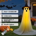 thumbnail image 3 of Guirnalda de luces Jokosis Spooky Ghost para decoración de Halloween, paquete de 2, 3 of 8