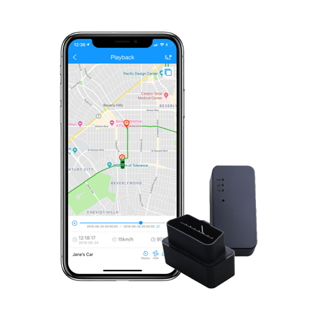 ShieldGPS Hidden GPS Tracker for Cars & Vehicles - OBDII Device for Tracking