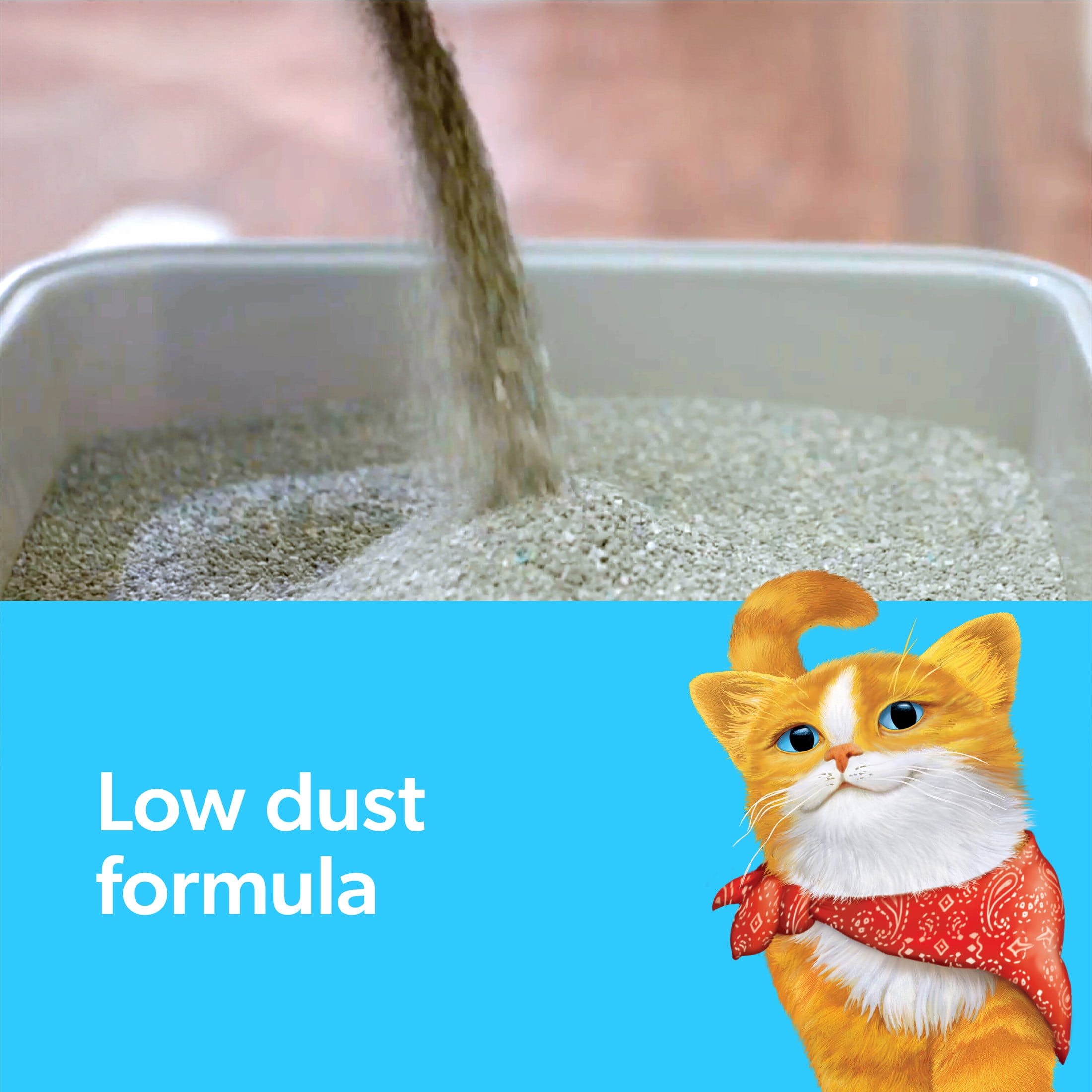 Fresh Step Extreme Scented Clumping Cat Litter with Febreze, Mountain Spring, 25 lbs