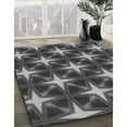 thumbnail image 2 of Ahgly Company Indoor Rectangle Patterned Dark Gray Black Area Rugs, 7' x 10', 2 of 6