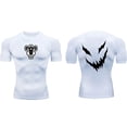 thumbnail image 4 of Camisa de compresión de entrenamiento de Anime para hombres, ropa interior atlética de secado rápido, protector de erupción, capa Base de gimnasio, equipo deportivo, 4 of 5