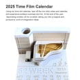 thumbnail image 2 of Calendario Arte 3D Desk Creative Calendar Piano Calendars 2025 S, 2 of 9