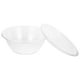 thumbnail image 5 of Cuencos grandes de plástico para mezclar con tapa, lavabo transparente profundo, cuenco para preparar comidas, ensaladera, cuenco para mezclar frutas y verduras para amasar, 5 of 5