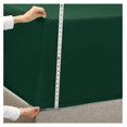thumbnail image 2 of 18"- 21" Extra Deep Pocket Fitted Sheet for High Mattress - Hotel Luxury Silky Soft Double Brushed Microfiber Sheet, Wrinkle Bed Sheet, Queen - Green, 2 of 8