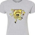 thumbnail image 3 of SpongeBob SquarePants - Tie Dye Spongebob - Juniors Fitted Graphic T-Shirt, 3 of 6