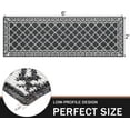 thumbnail image 6 of Yamaziot 2'x6' Hallway Runner Rug Washable Kitchen Floor Runners for Hallway, Non Skid Entryway Mat Low Profile Inside Doormat, Black, 6 of 9