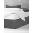 thumbnail image 2 of Braxton Gray Platform Bed Skirt Queen 15" Drop, 2 of 4