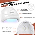 thumbnail image 3 of Kit de esmaltes de uñas en gel PHOENIXY con luz UV, 48 W, 36 colores, 7 ml, 3 of 7
