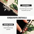 thumbnail image 3 of FORMRS 1-Subject Spiral Notebook 8" x 5" College Ruled 60 Refillable Sheet A5 Hard Cover, Christmas Poinsettia, 3 of 7