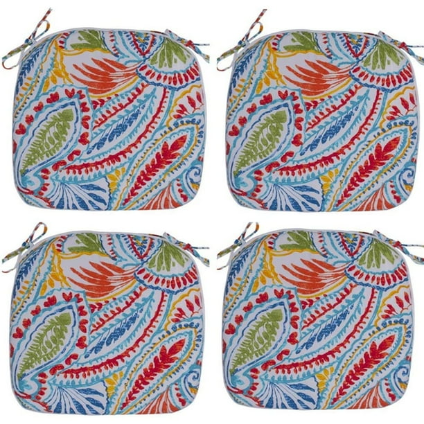 Jiaiun Outdoor Indoor Seat Cushions 16x17 Inch, All Weather Patio Chair