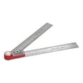 thumbnail image 3 of Angle Finder, Flexible Reliable Angle Measuring Tool Durable Stainless Steel  For Woodworking For Engineering Fields For Construction 300mm, 3 of 8
