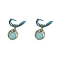 thumbnail image 1 of mmirethe Collier Pendentif Style Bohème pour Femmes – Fait Main avec Matériaux Durables N001-Bleu 2Set, 1 of 6