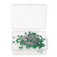 thumbnail image 4 of STARTIST 100 Pcs Têtes Perlées Multicolores pour Composants de Bijoux DIY Vert, 4 of 8