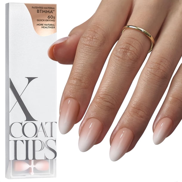 Presiona Nails BtartboxNails XCOATTIPS Ombre Nude 160 unidades