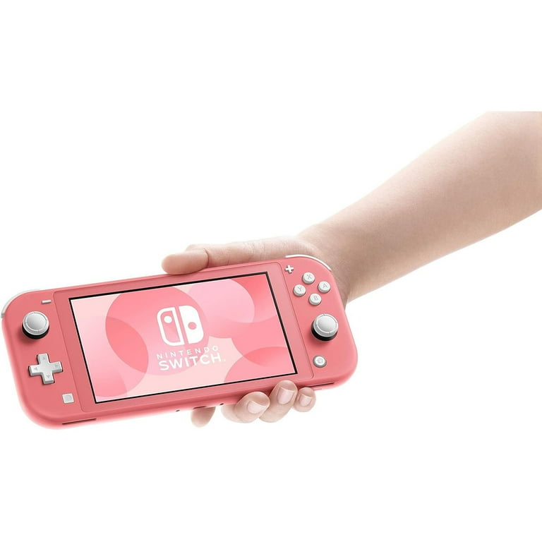 Nintendo Switch Lite 32GB Coral Edition and Mario Kart 8