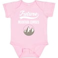 thumbnail image 3 of Inktastic Future Mountain Climber Hiking Boys or Girls Baby Bodysuit, 3 of 5