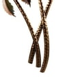 thumbnail image 4 of DecMode Copper Stainless Steel Metal Slanted Tree Wall Decor with Bronze and Yellow Accents, 4 of 9