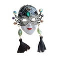 thumbnail image 4 of Chinoiserie Queen Broche Pin Aleación decorativa para camisas Bufanda Vestido de esmoquin, 4 of 8