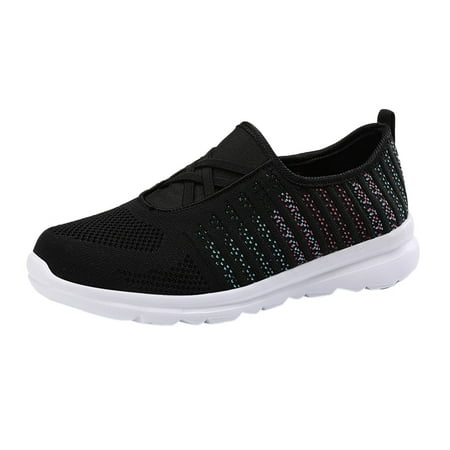 

Sneakers for Women Leisure Women S Lace Up Soft Sole Comfortable Shoes Outdoor Mesh Shoes Runing Fashion Sports Breathable Sneakers Womens Sneakers Mesh Black 39