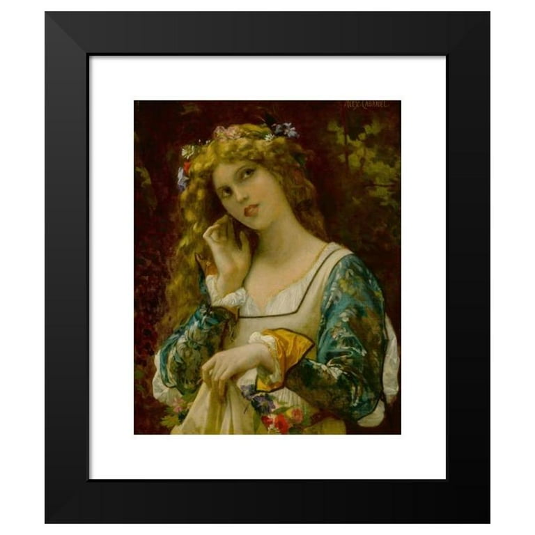 Alexandre Cabanel 15x18 Black Modern Framed Museum Art Print