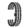 thumbnail image 1 of Correa de reloj TFixol Negro y Plata, 1 of 8