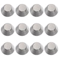 thumbnail image 4 of Tendycoco WORGEOUS 12Pcs Small Metal Craft Nail Studs with Feet Spike Buckle Button Screws, 4 of 8