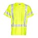 thumbnail image 3 of Kishigo Unisex High Visibility Reflective Short Sleeve Class 3 T-Shirt 9118, Polyester, ANSI 107 Type R / Class 3, Construction, Roadwork, Traffic, Landscaping, Railroad, Utility (Lime, 3X), 3 of 4
