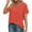 Red, variant on Hot days, bold styles Olyvenn T Shirts Short Sleeve V Neck Tees Womens Tops Beach Vacation Fashion Clothes 2025 Casual Summer Spring Outfits Red M