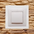 thumbnail image 4 of COMPUKAS 10Pcs Decorative Switch Plates Square Design for Wall Outlet Concealment and Safety, 4 of 7