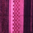 thumbnail image 1 of Ahgly Company Indoor Square Abstract Pink Modern Area Rugs, 6' Square, 1 of 4