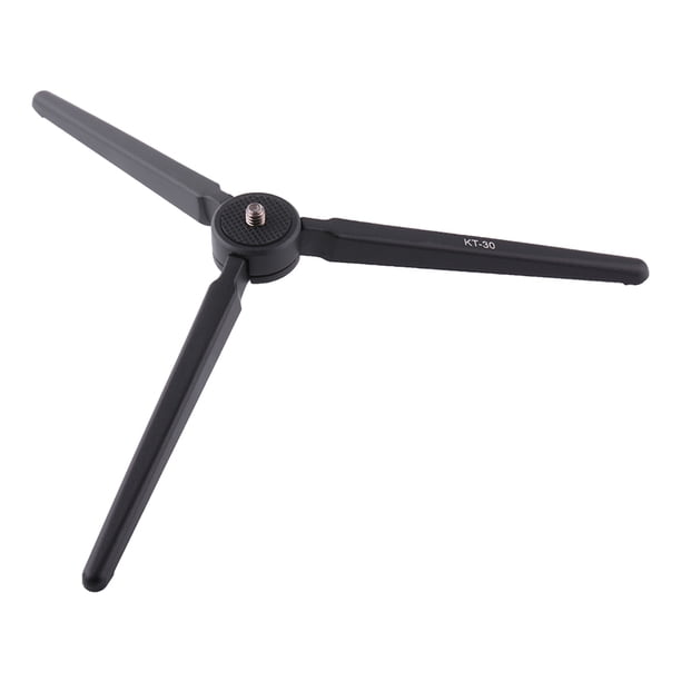 TRÍPODE DE CÁMARA DE ALEACIÓN DE ALUMINIO, Soporte Portátil de Mano Con Amohadilla de Goma Antideslizante, Capacidad de Carga de 3 kg para Fotografía de Vieges, Teléfono,