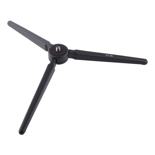 TRÍPODE DE CÁMARA DE ALEACIÓN DE ALUMINIO, Soporte Portátil de Mano Con Amohadilla de Goma Antideslizante, Capacidad de Carga de 3 kg para Fotografía de Vieges, Teléfono,