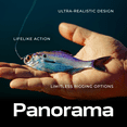 thumbnail image 3 of 6th Sense Panorama 3.5 Soft Swimbait – Bass & Crappie Fishing Lure | Balanced Multi-Species Swimbait for Hover Rigging, Drop Shotting, and Light Jig Heads (Live Crappie), 3 of 5
