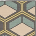 thumbnail image 3 of Safavieh Hampton Dark Ivory Geometric Outdoor Area Rug, 3 of 3