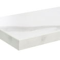 thumbnail image 5 of SAFAVIEH Yuriko 24 in. x 36 in. Solid Frame Mirror, White, 5 of 6