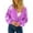 Purple, variant on Vedolay Women's Cardigan Sweater Solid Long Sleeve Open Front Long Cardigan Coat 2023 Hot Pink,S